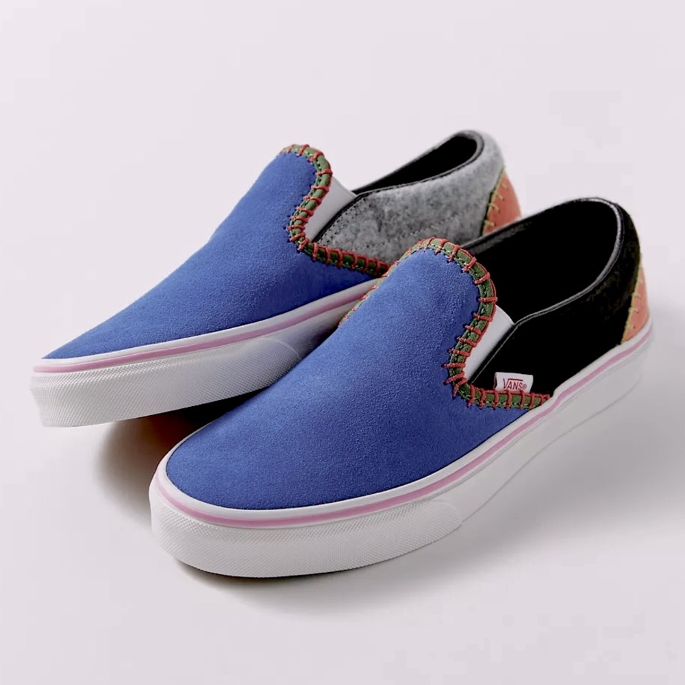 Vans Blanket Stitch Slip-On Sneakers